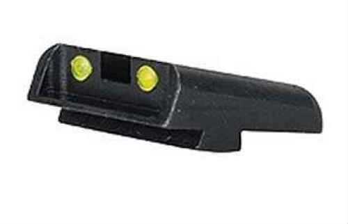 Truglo Brite-Site Tritium/Fiber Optic Sight Fits Glock 20/21/29/30/31/32 Green and Yellow TG131GT2Y